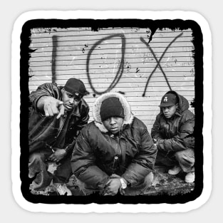 RETROO - THE LOX RAPPER Sticker